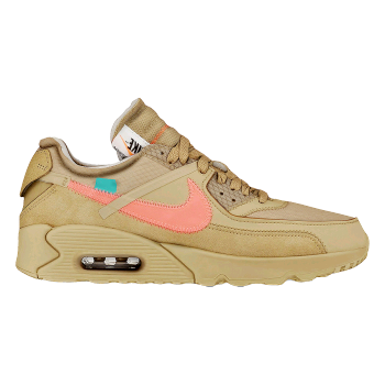 OFF-WHITE X Nike Air Max 90 Nike Co branded Casual Running Shoes