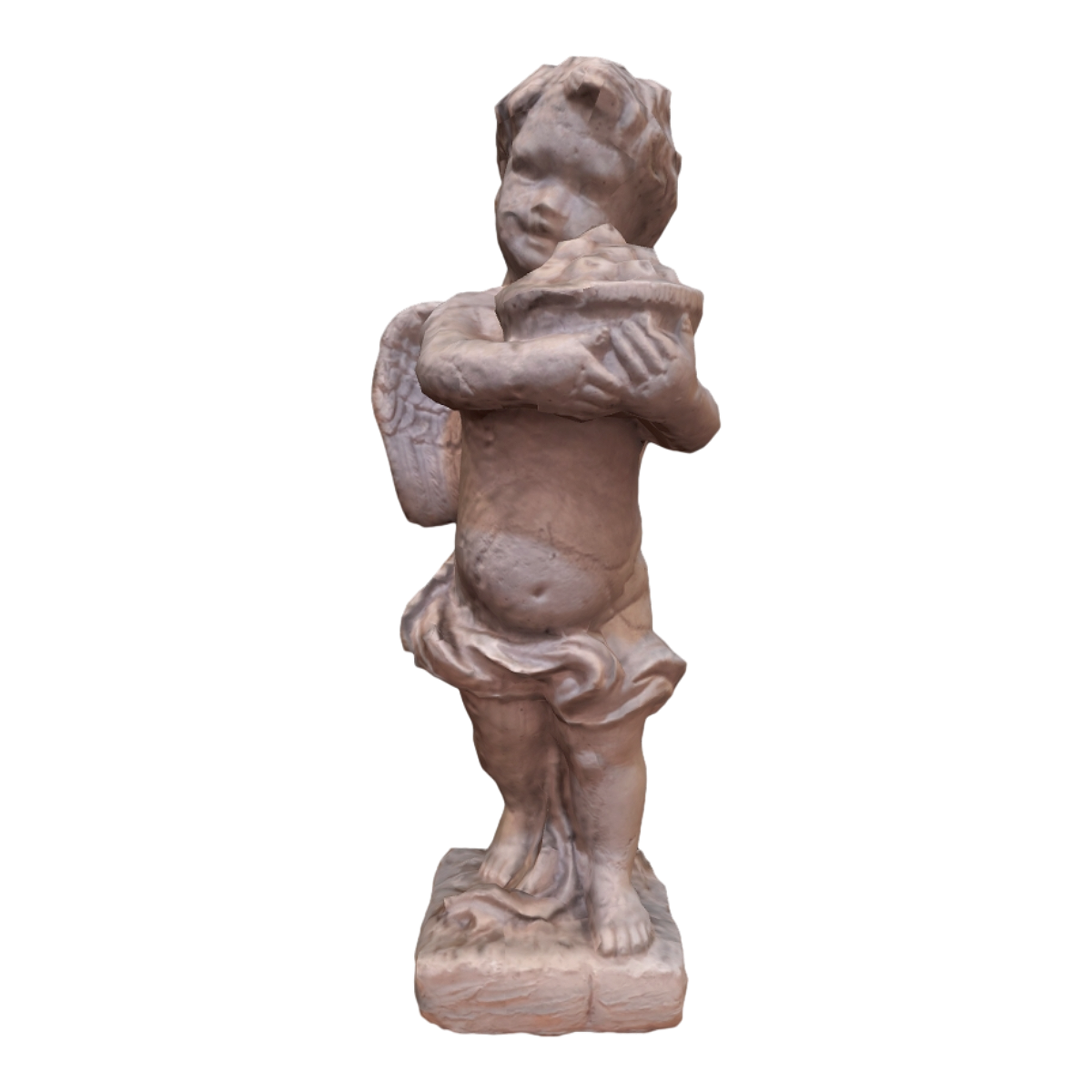 Nordic Cupid Little Angel Pottery Ornament