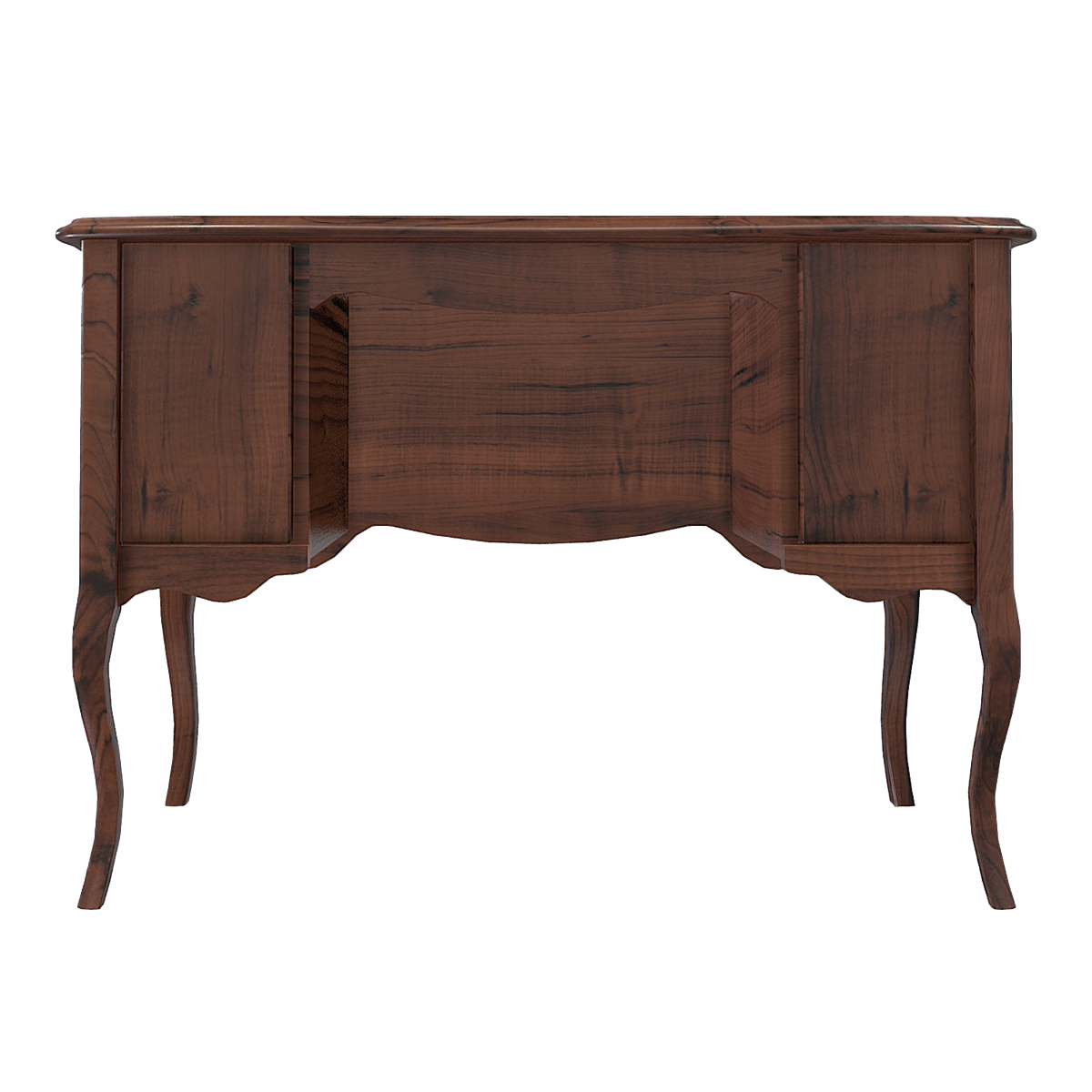 Retro North American Black Walnut Single Office Single Door Drawer Desk