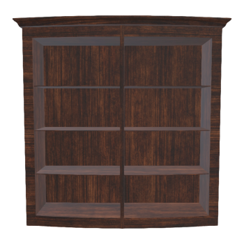 Nordic Classical Black Walnut Storage Cabinet - Low Cabinet