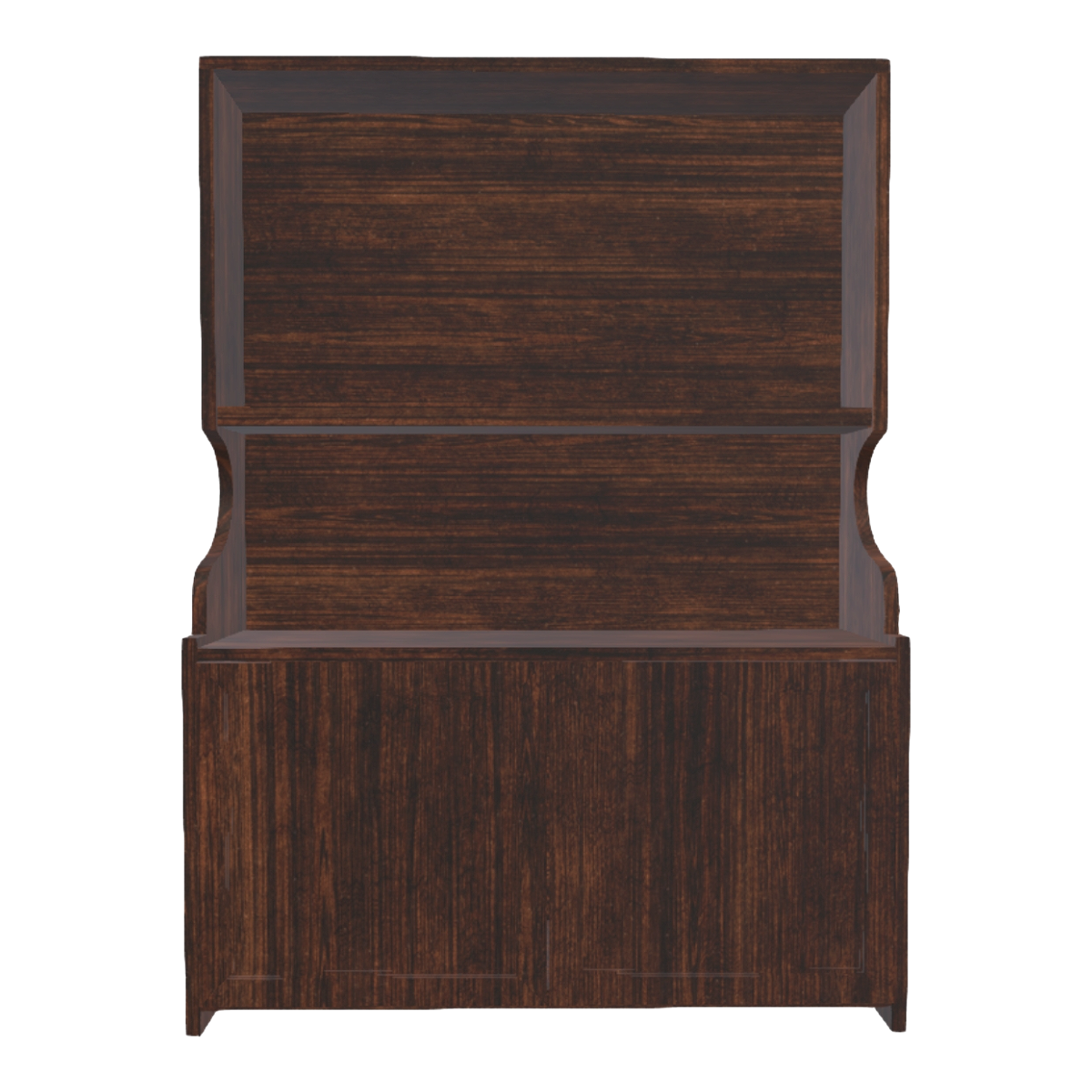 Nordic classical black walnut drawer storage cabinet - foyer cabinet