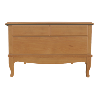 Modern Retro All Dark Oak Drawer Table - Drawer Table