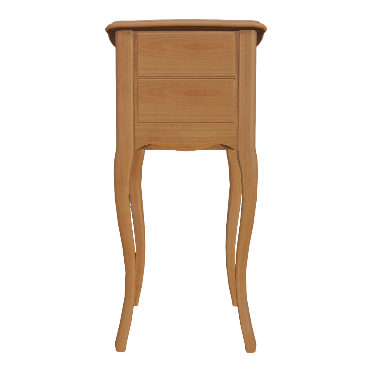 Modern Retro Full Dark Oak Edge Corner Drawer Table - Edge Corner Drawer Table
