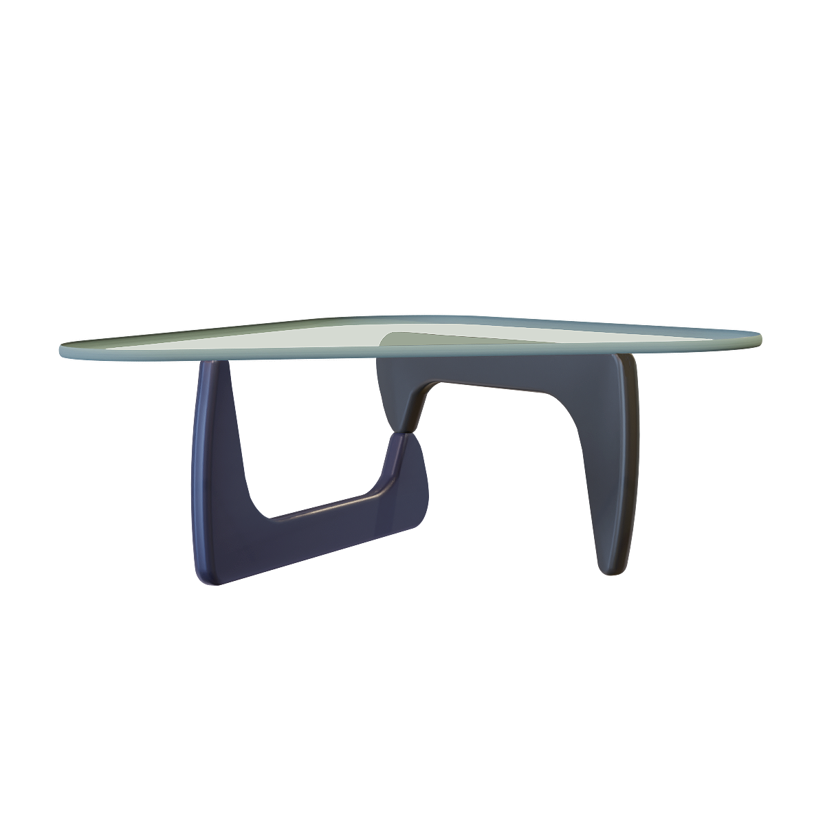 Modern Home Creative Triangle Glass Tea Table - Triangle Glass Tea Table