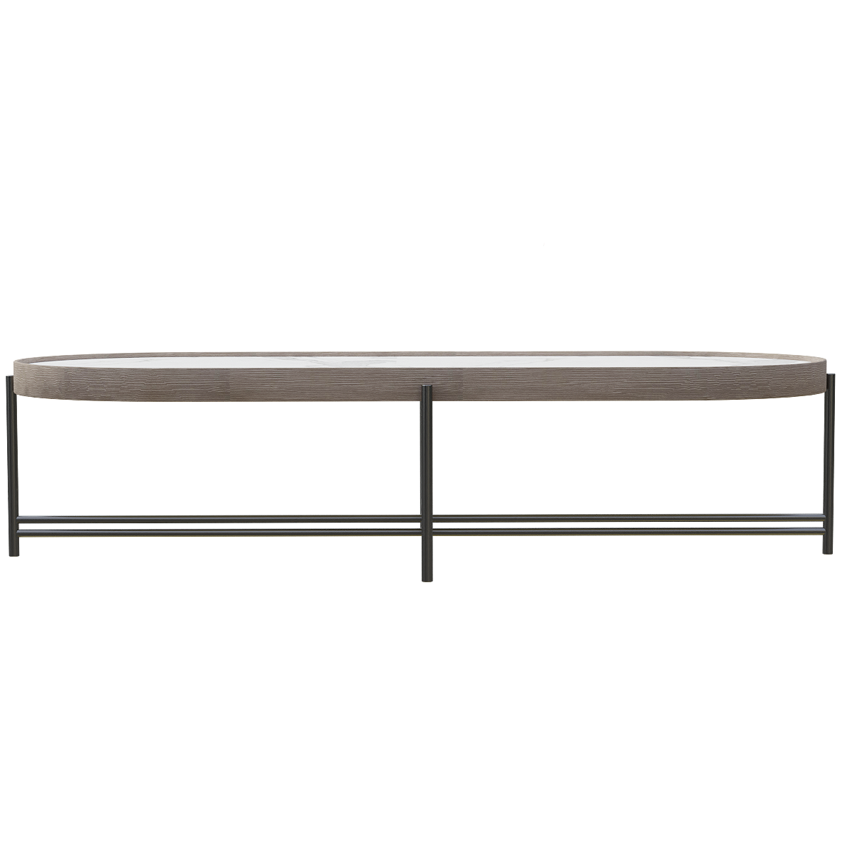 Modern Home White Pattern Marble Tea Table - Marble Long Table Tea Table