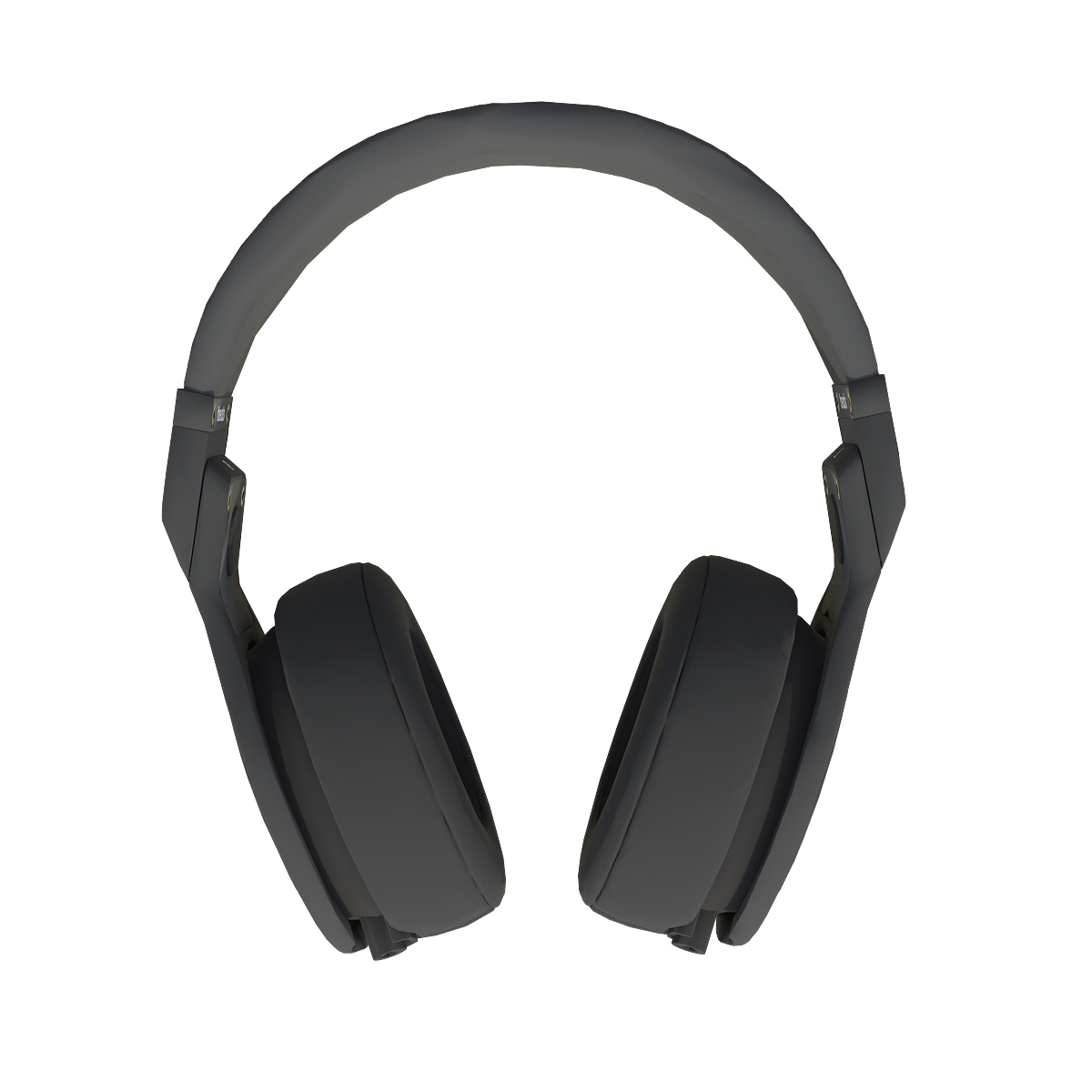 Modern Head mounted Bluetooth Noise cancelling Earphones in Black