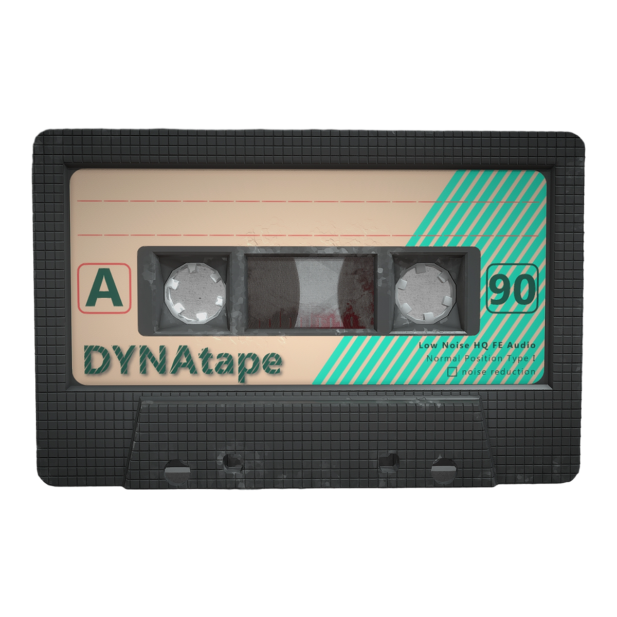 Old vintage cassette tape
