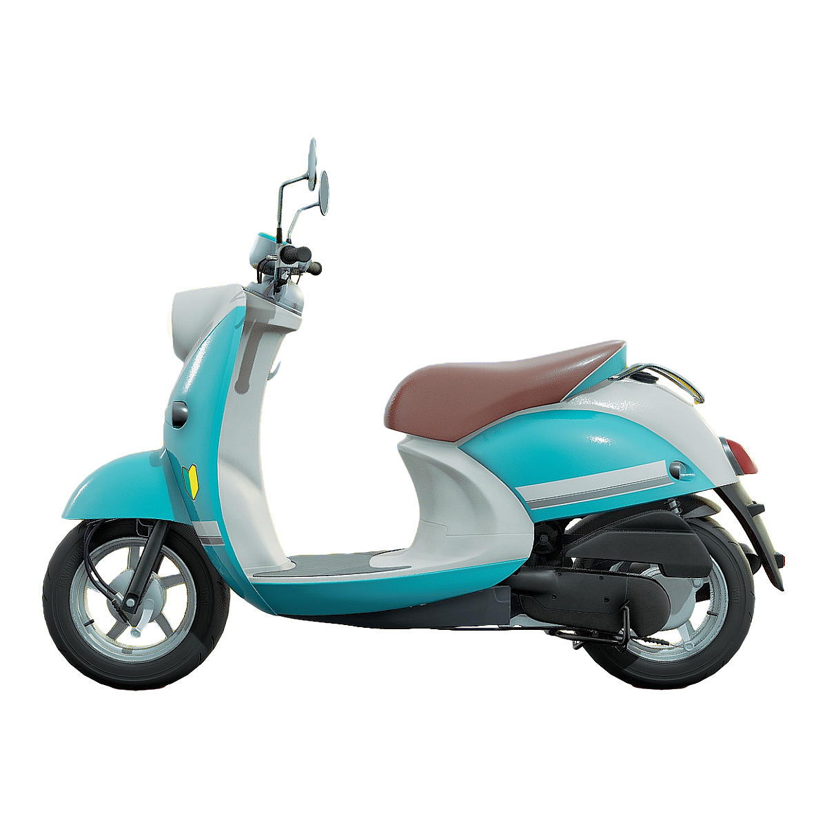 Modern two wheeled electric scooters