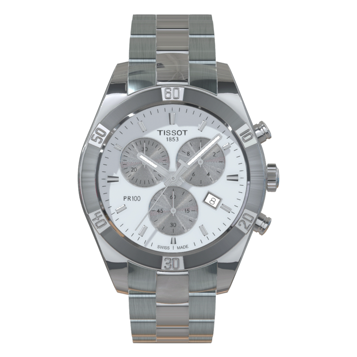 Tissot TISSOT-PR100 series steel strip quartz women's watch