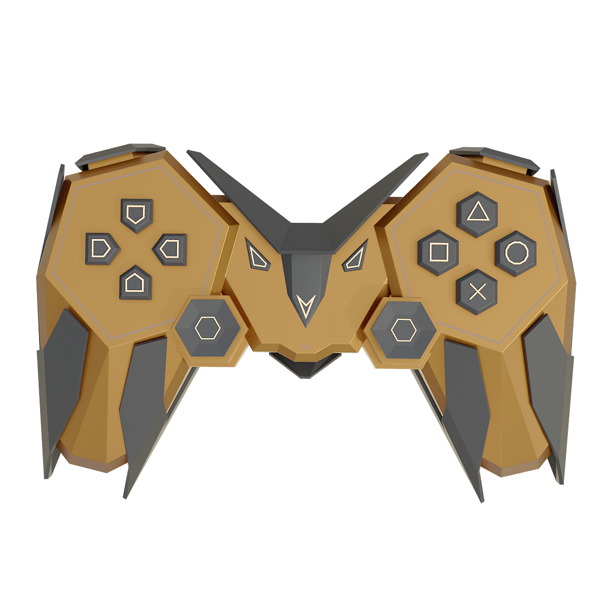 Modern science fiction game controller
