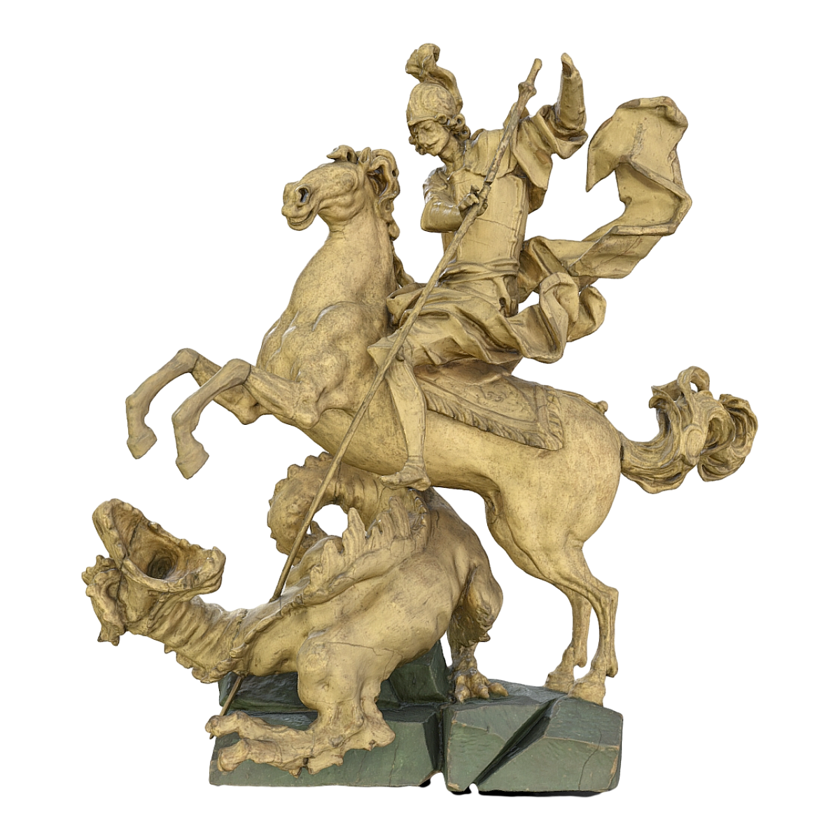 Saint George Dragon Slayer Statue