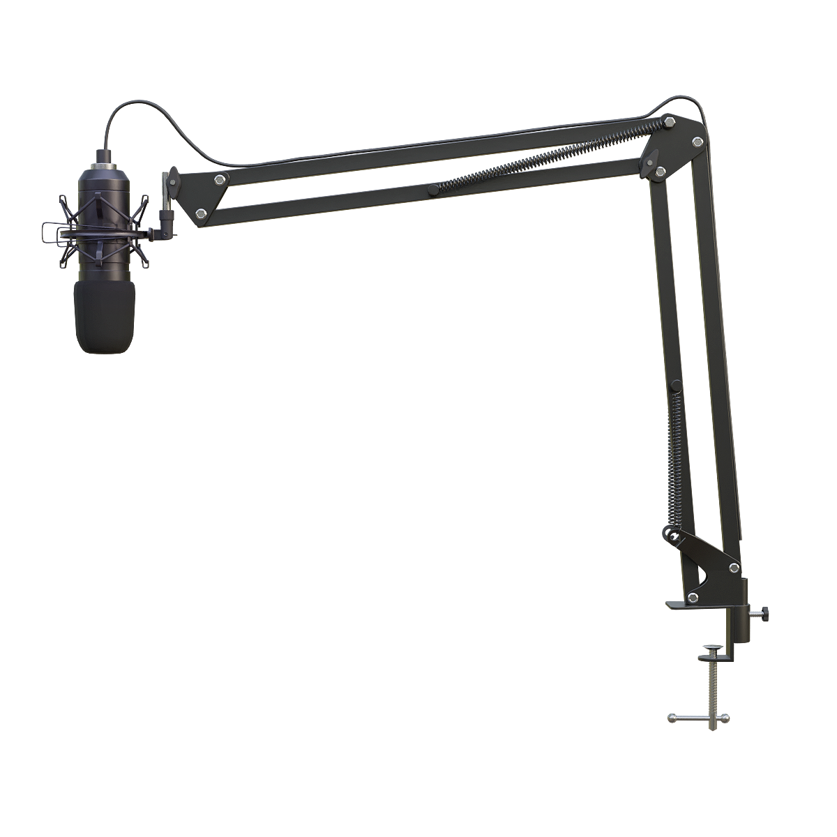 Microphone broadcasting equipment long arm bracket