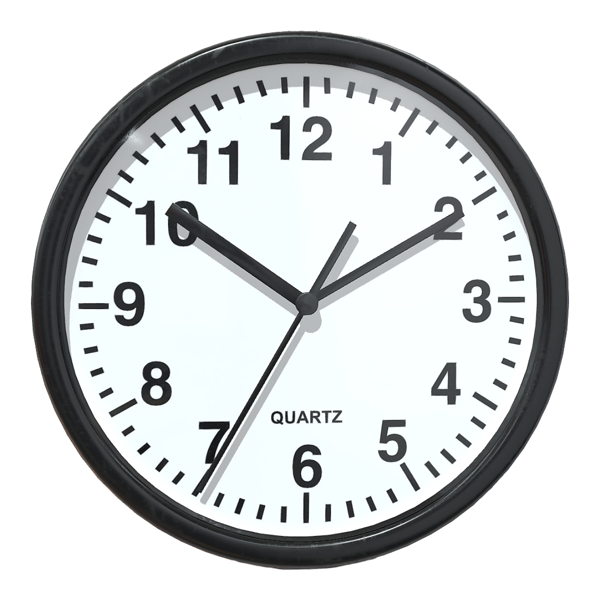 Modern minimalist pointer quartz wall clock