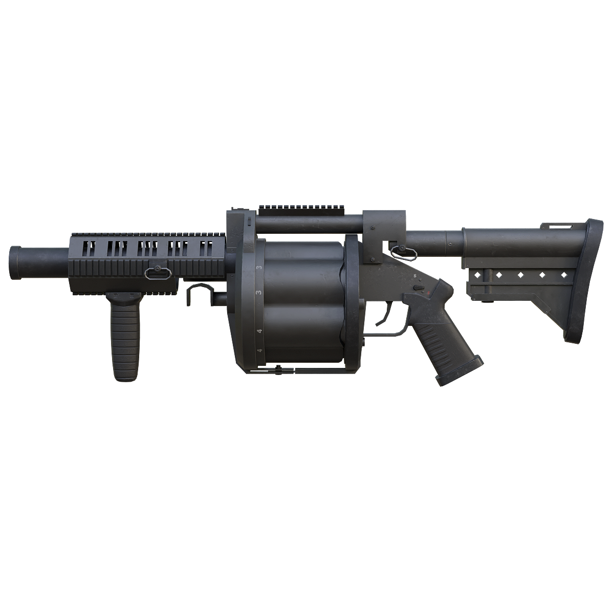 M32 MGL grenade launcher