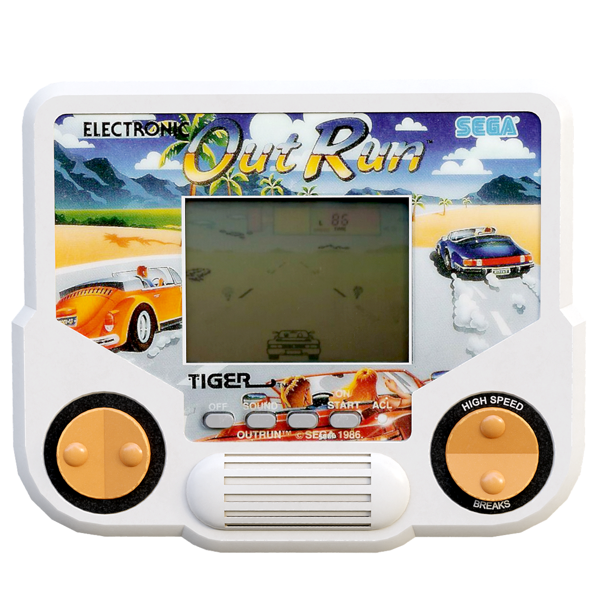 Tiger Electronic Gaming Handheld - Out Run Racing Game
