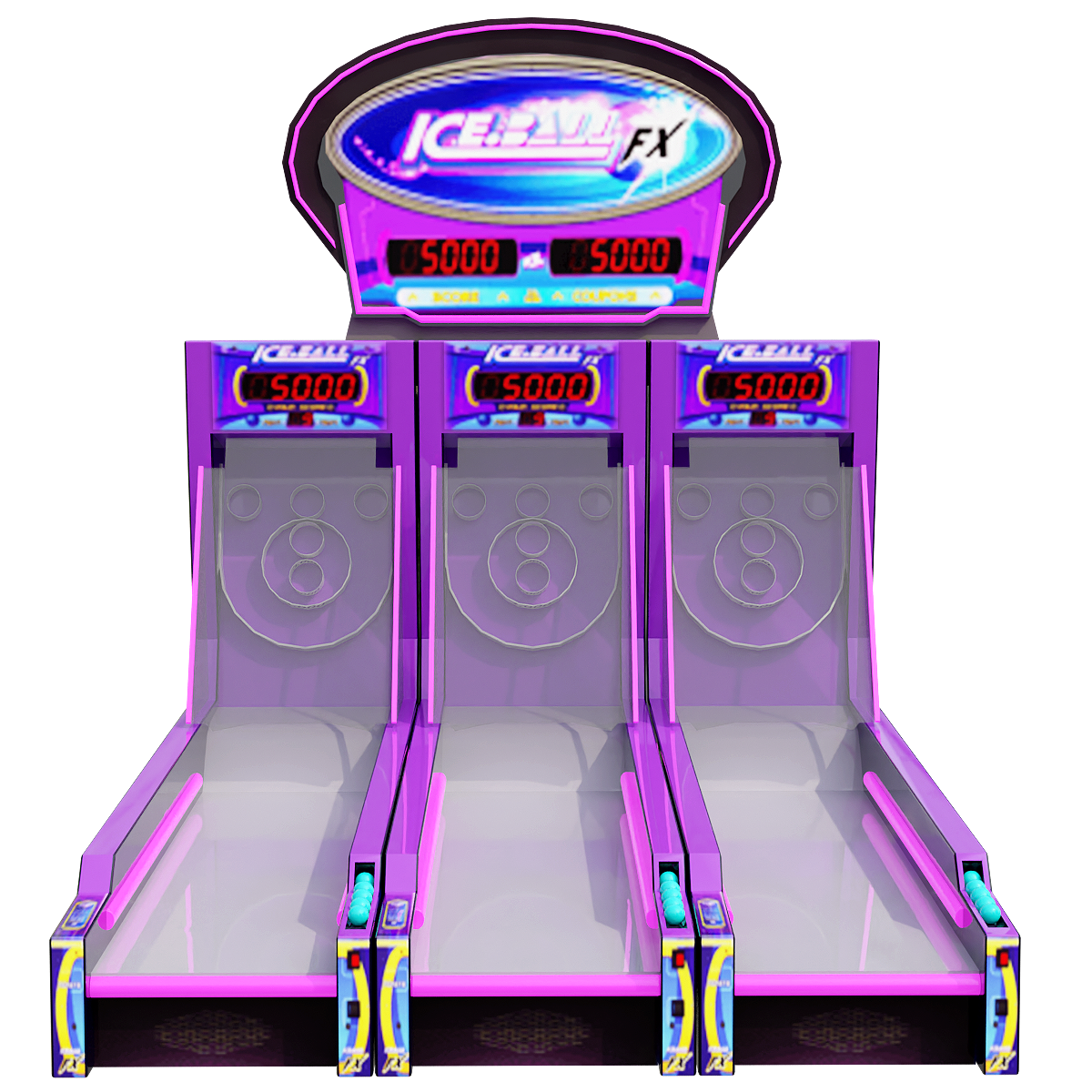 ICE BALL FX arcade game console