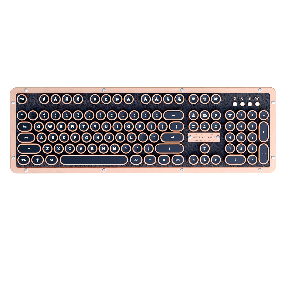 Azio Retro Classic Retro Mechanical Keyboard