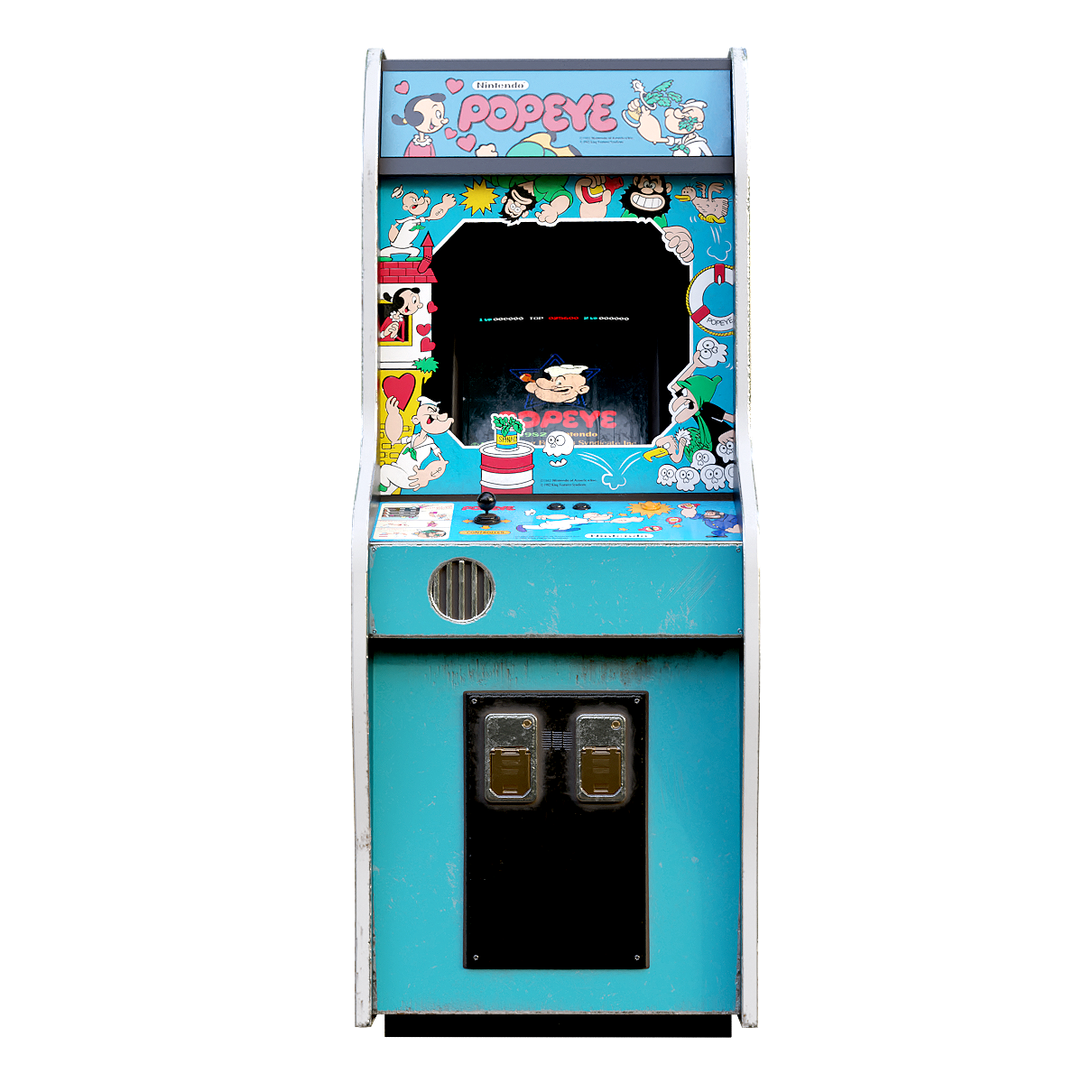 Popeye Popeye Popeye arcade game console