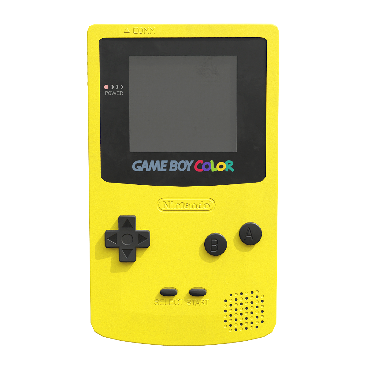 Game Boy Color Nintendo handheld game console - yellow