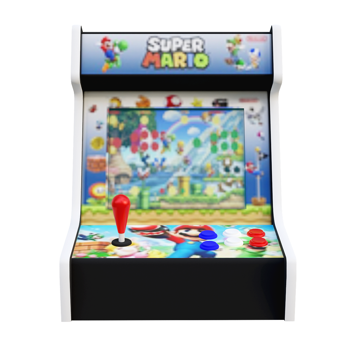 Super Mario arcade game console