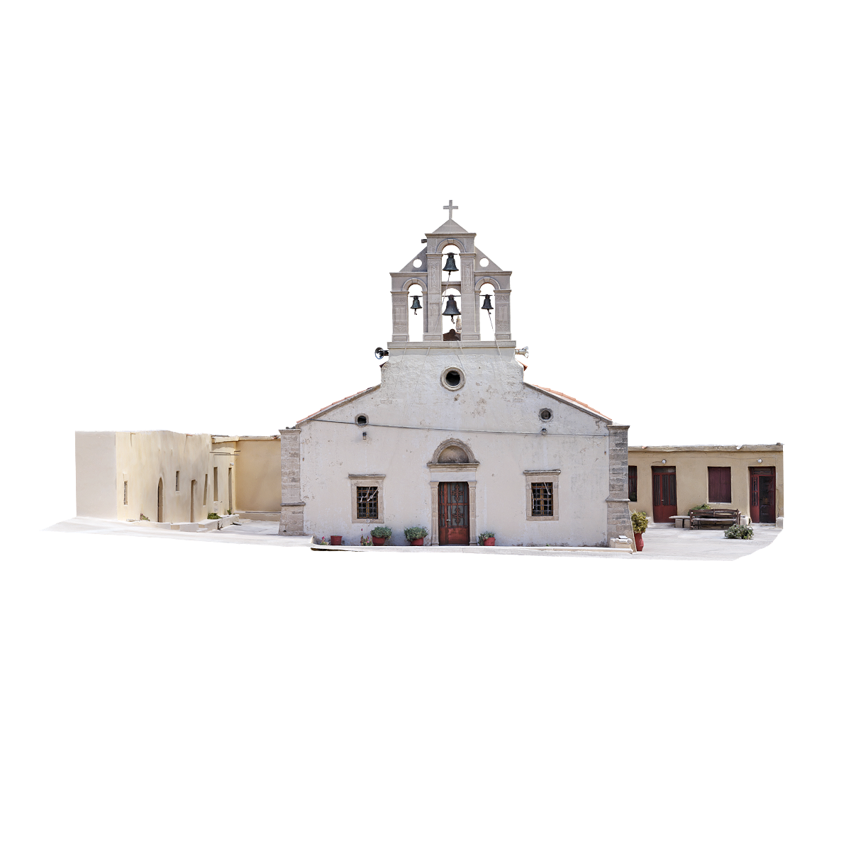 Akadi Monastery on Crete Island