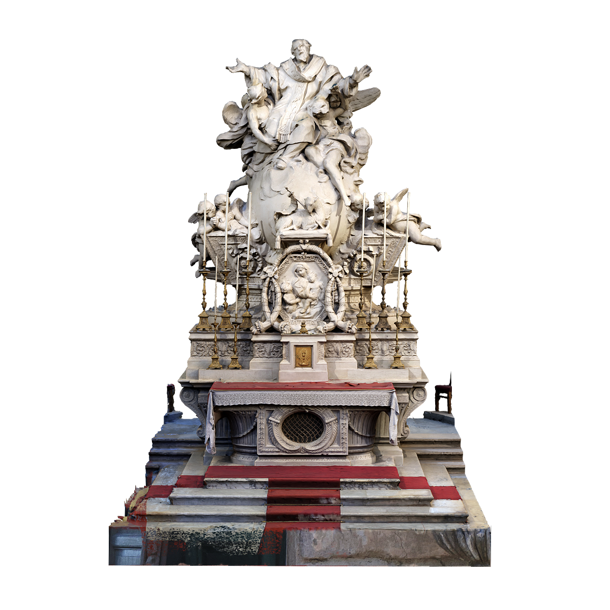 Altar created by Gian Battista Piranesi