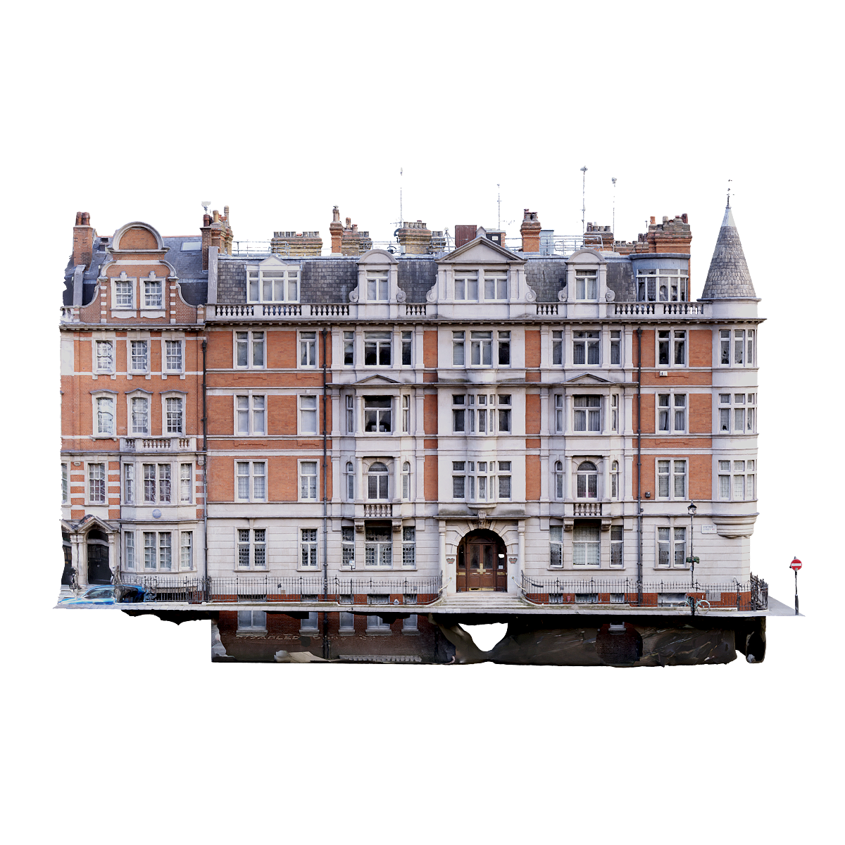 Multi person residential apartment houses