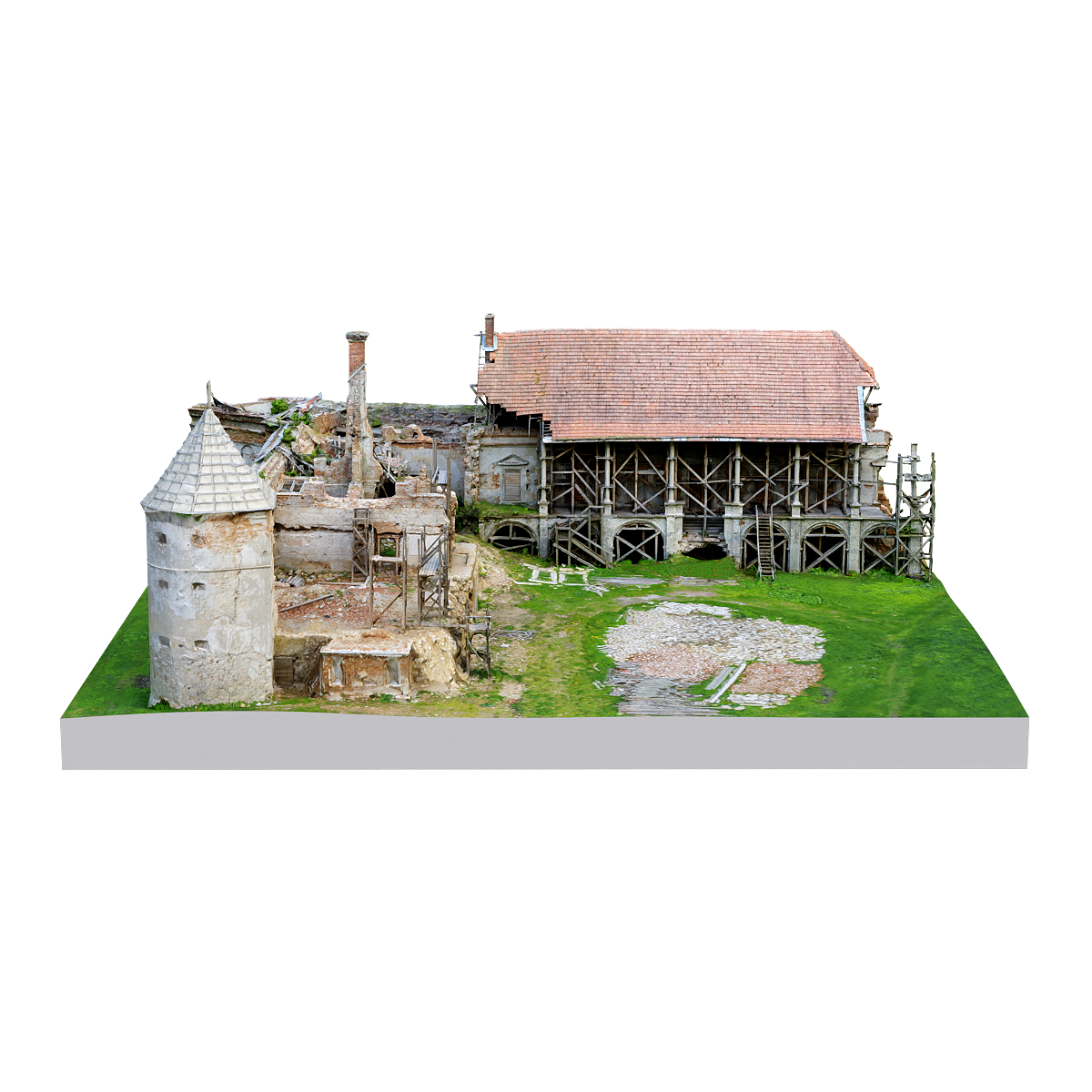 Pomorinsky Castle, Ukraine