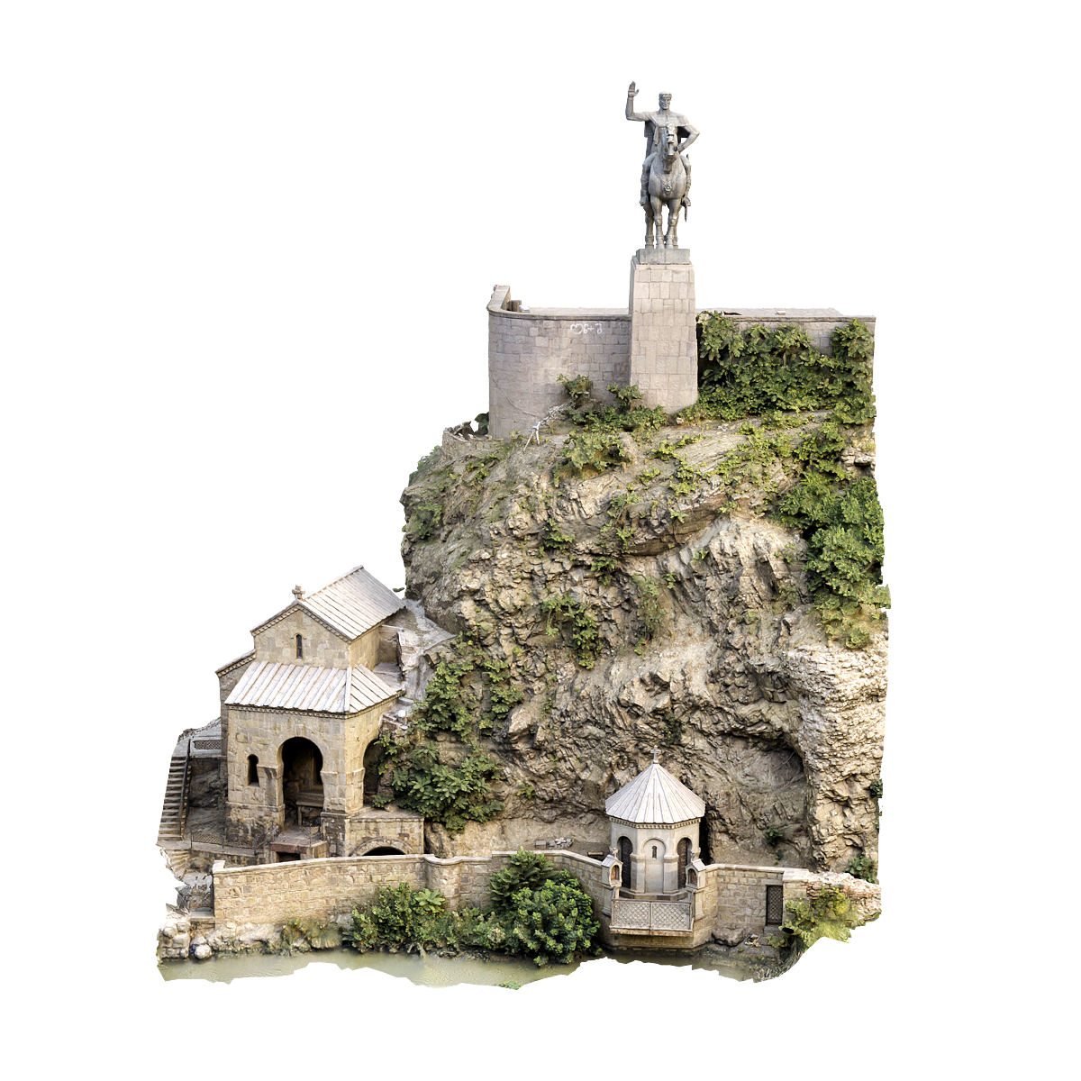 Statue of King Vakhtang Georgi