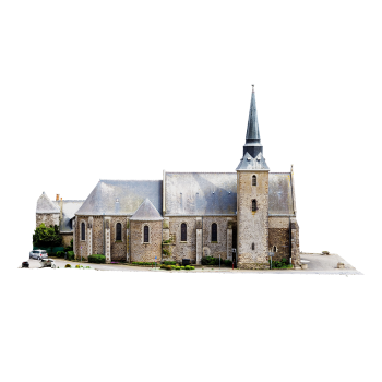 Ruaudin Church in France