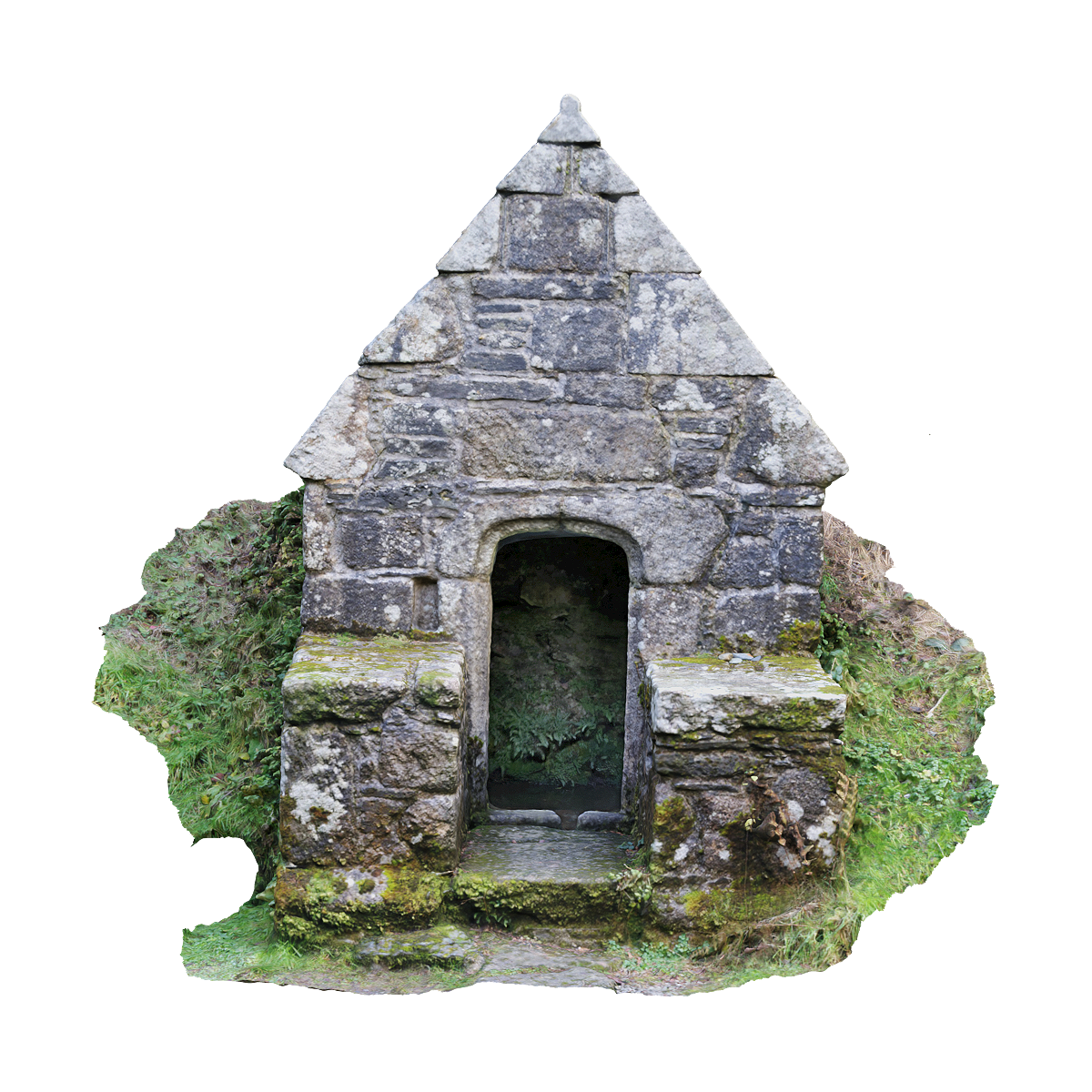 Ancient Well on Tresco Island, UK