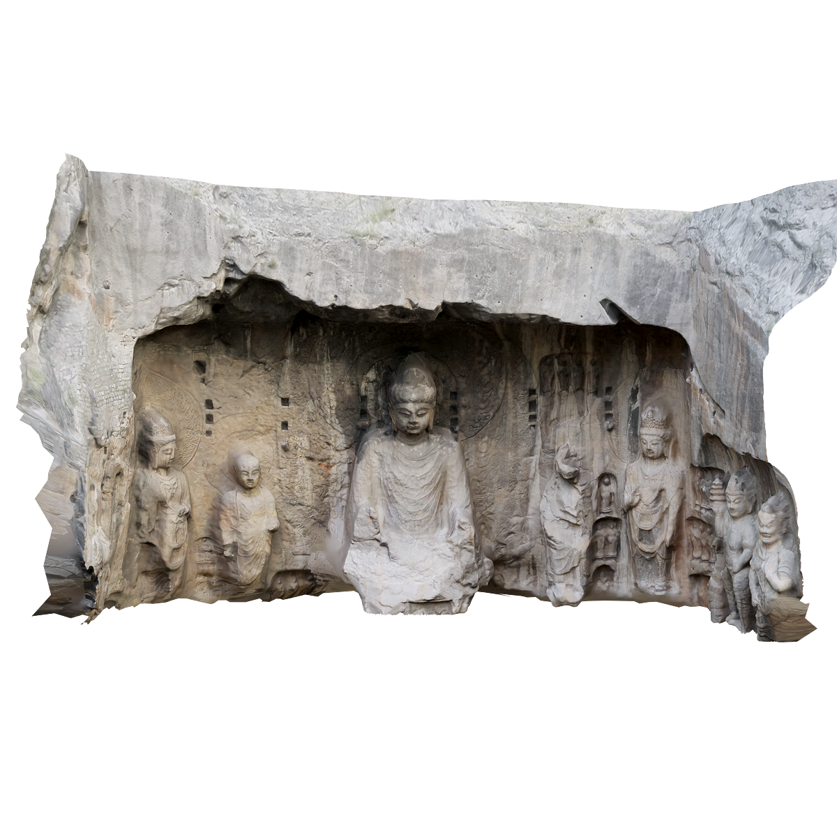 Longmen Grottoes in Henan, China