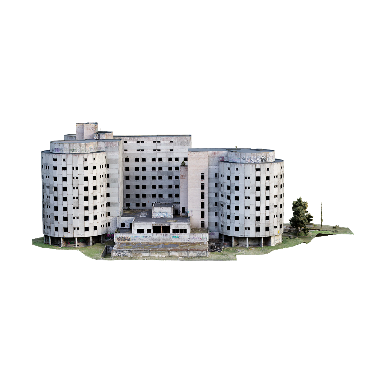 Abandoned buildings in Riga, Latvia