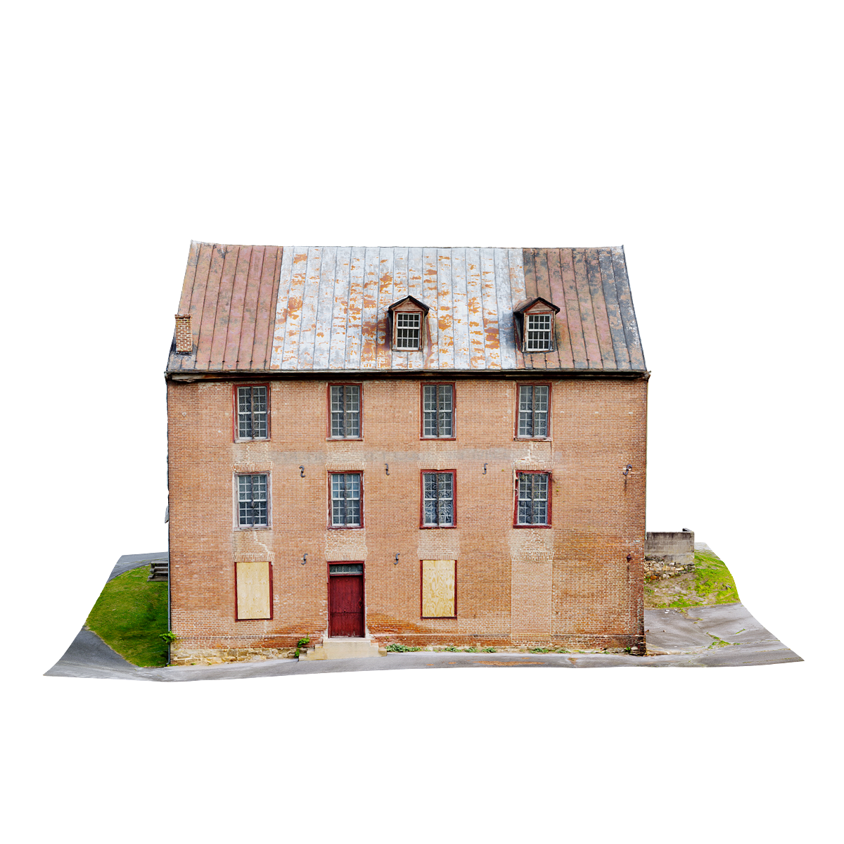 The oldest mill in Baltimore, USA