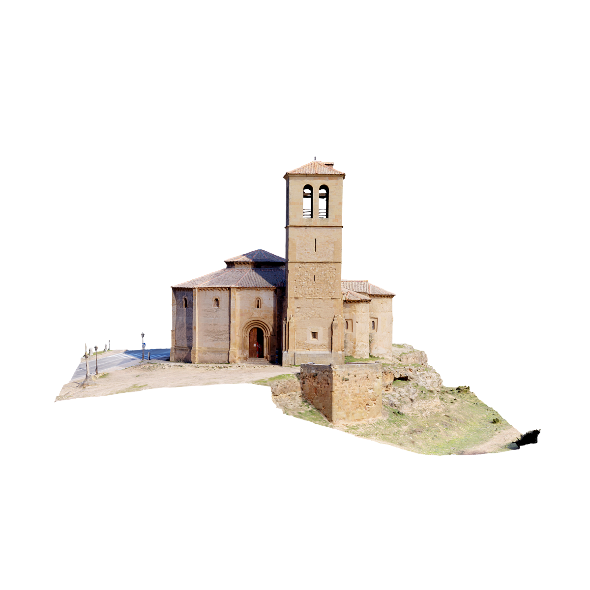 VeraCruz Church in Segovia, Spain