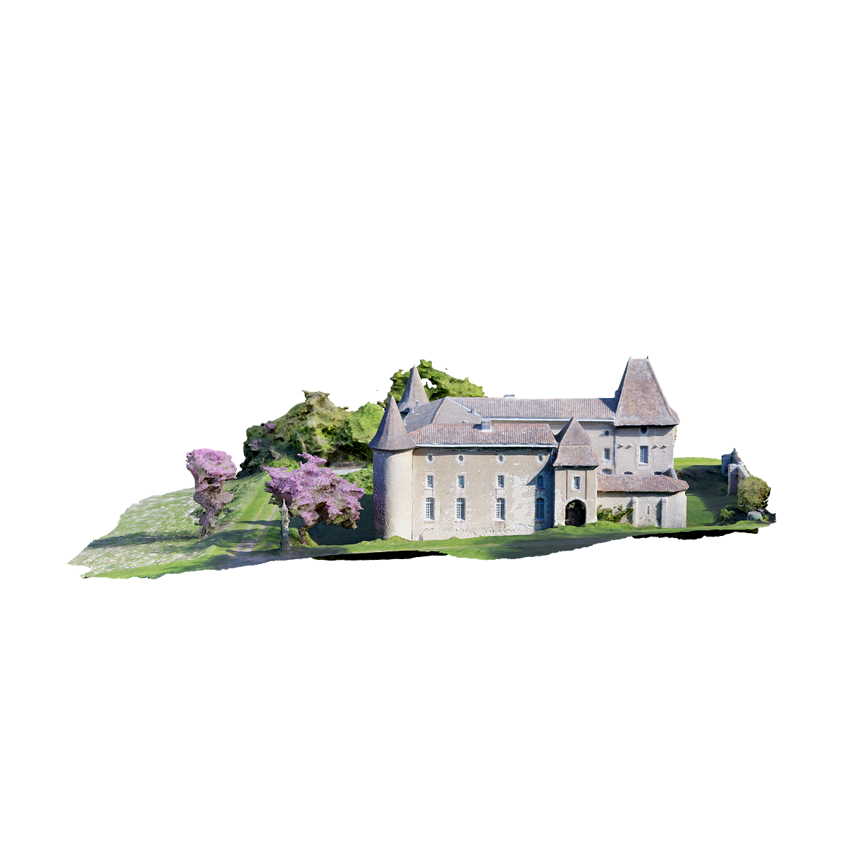 Ch â teau de Charente Raboli, France