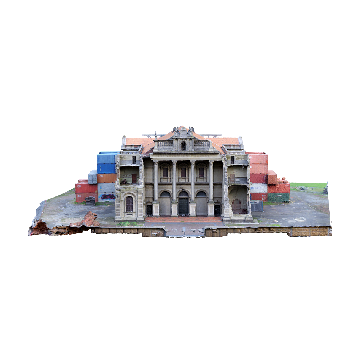 New Zealand Christchurch Romanesque Cathedral