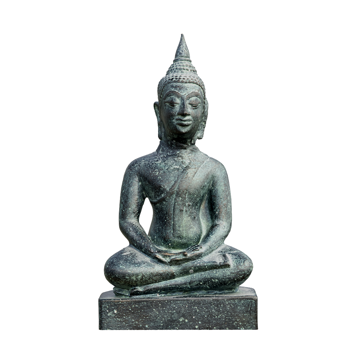 Statue of Buddha teacher Ajuthia