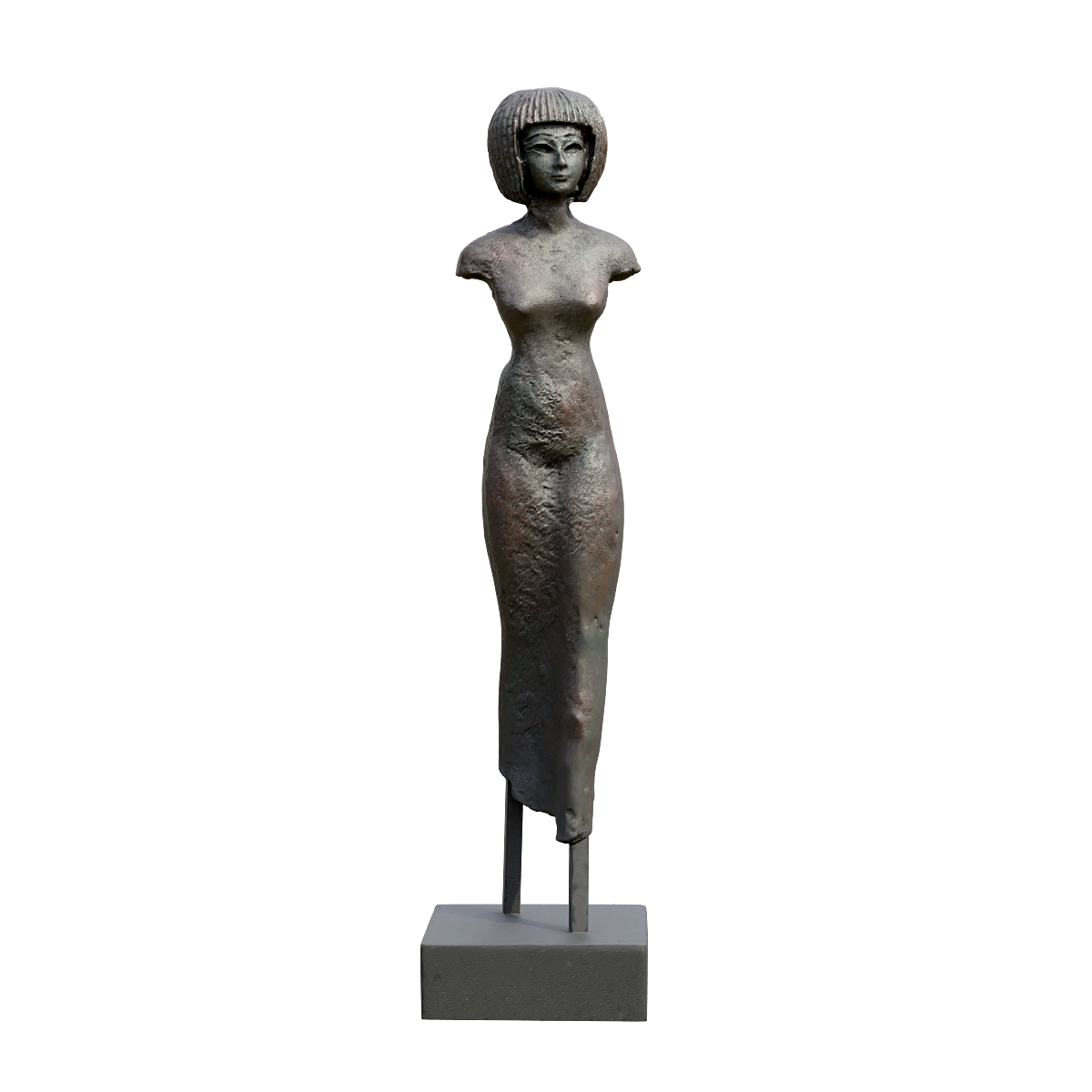 Egyptian female statue