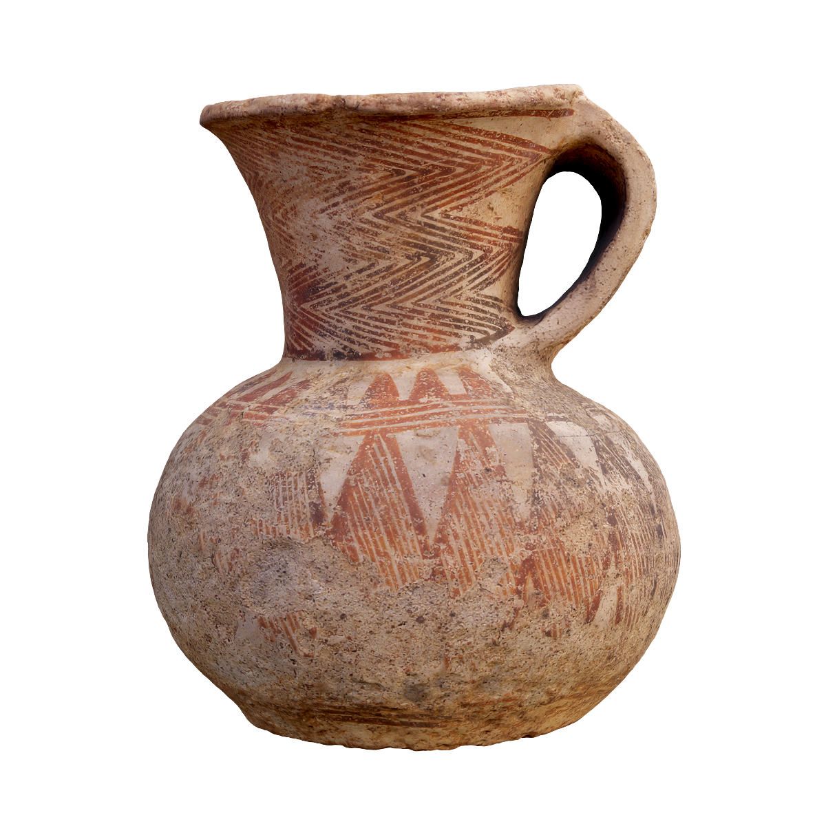 Valdivian style pottery jar