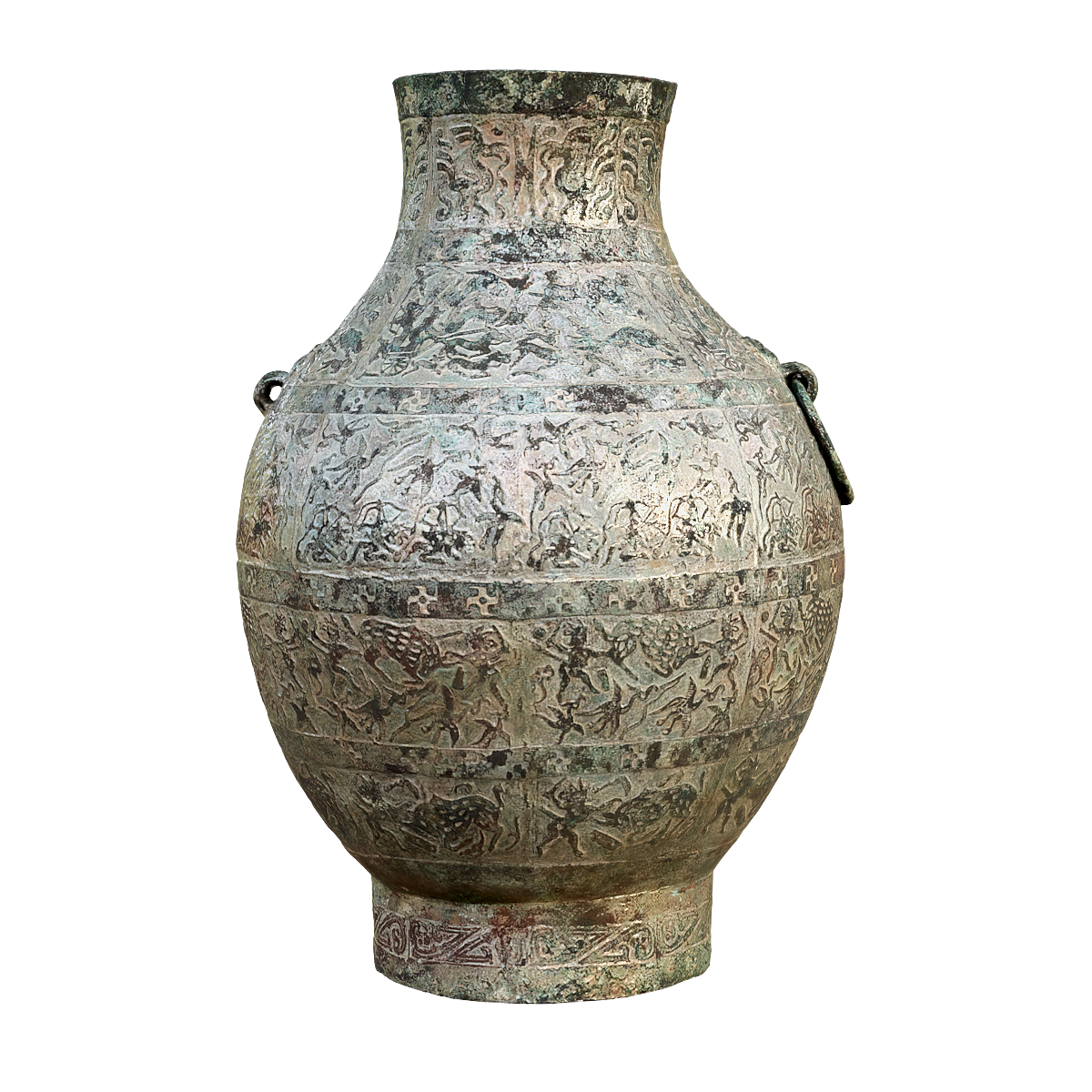 Bronze teapots and wine vessels from ancient China