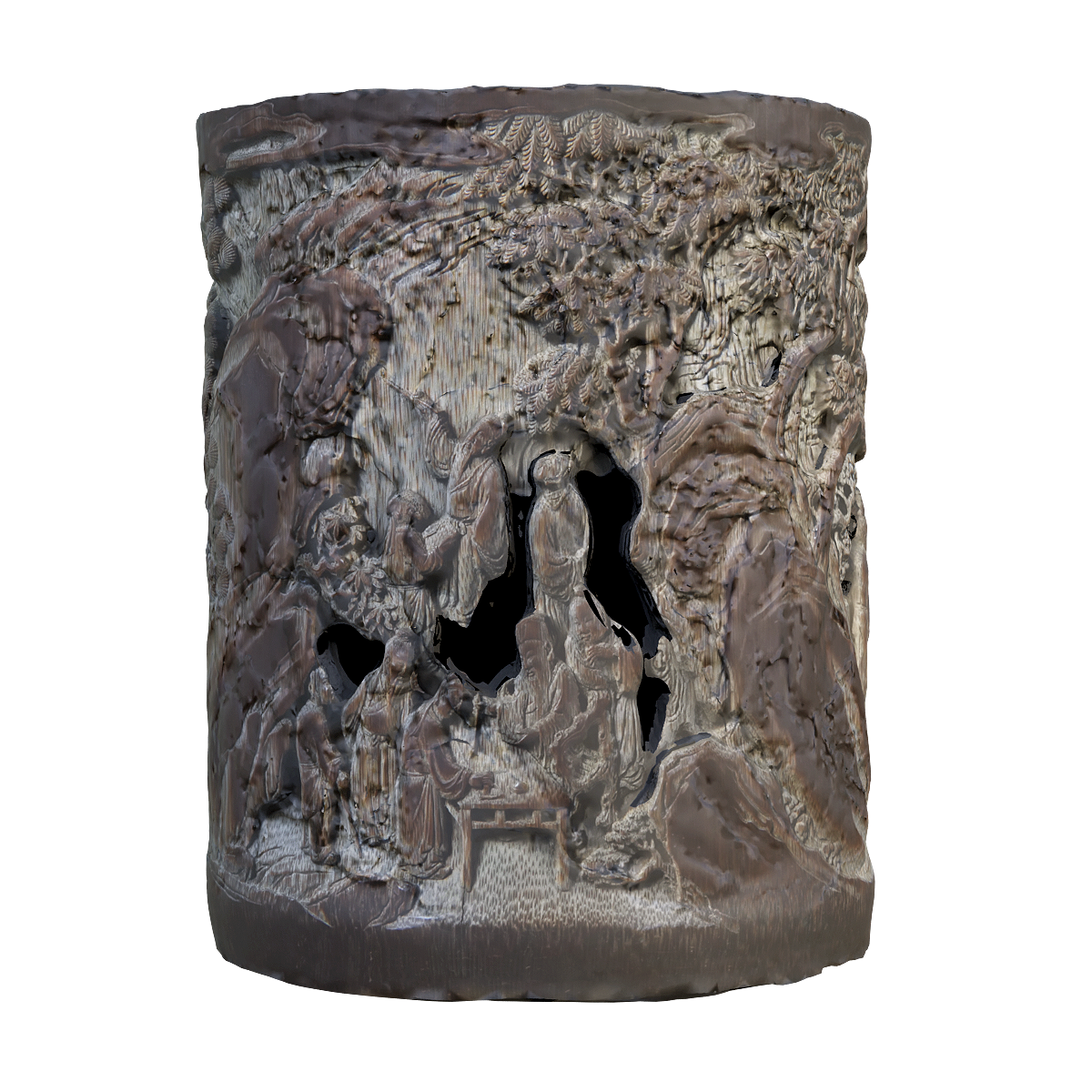 The Complete Picture of Lanting Yaji Bamboo Tube