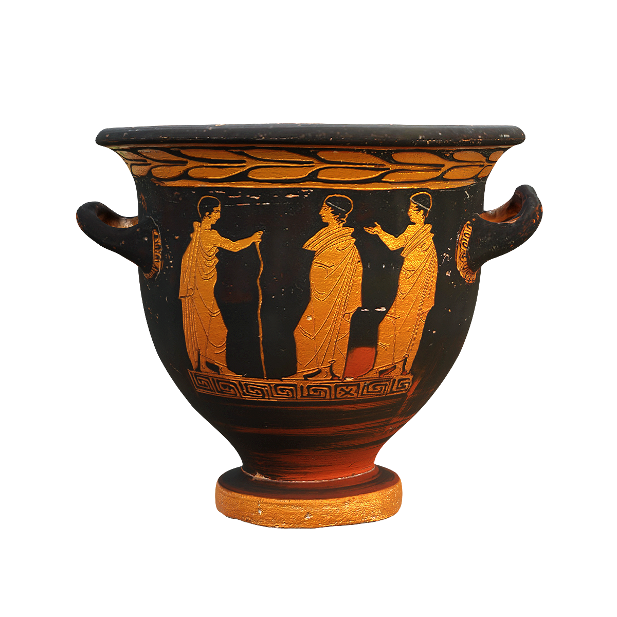 Attic Red Pottery Bottle - Bonn University Art Museum