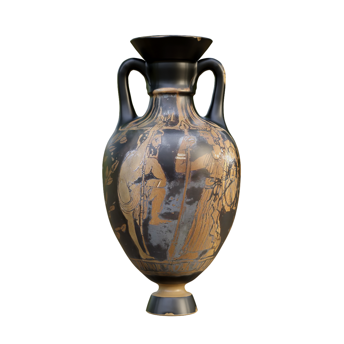 Anfu Lagu Greek Ceramic Container - Baltimore