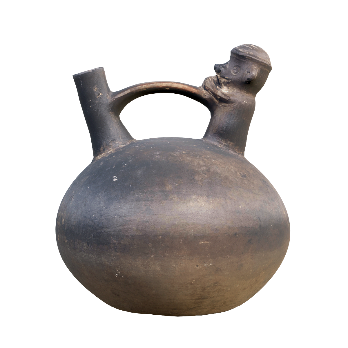 The statue jar that blows the whistle