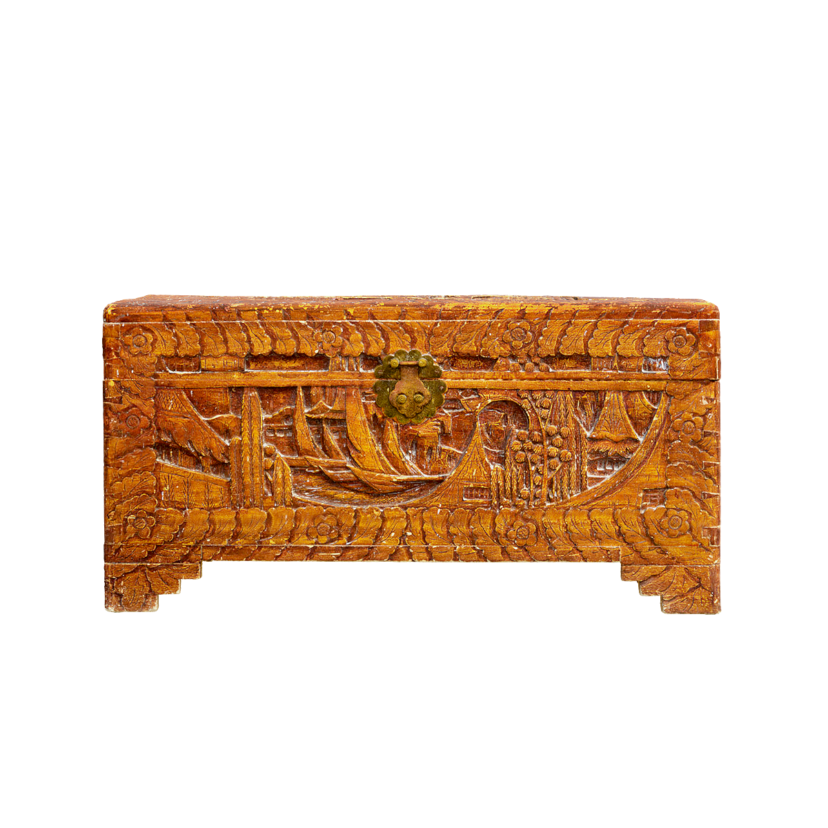 Chinese camphor wood box
