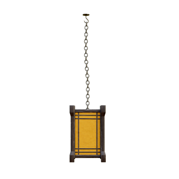 Chinese square lantern