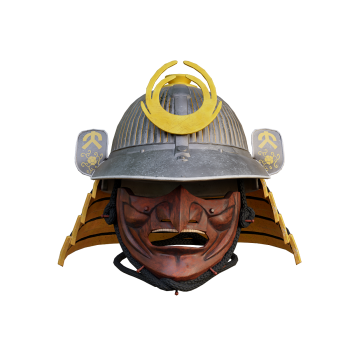 Japanese samurai helmet