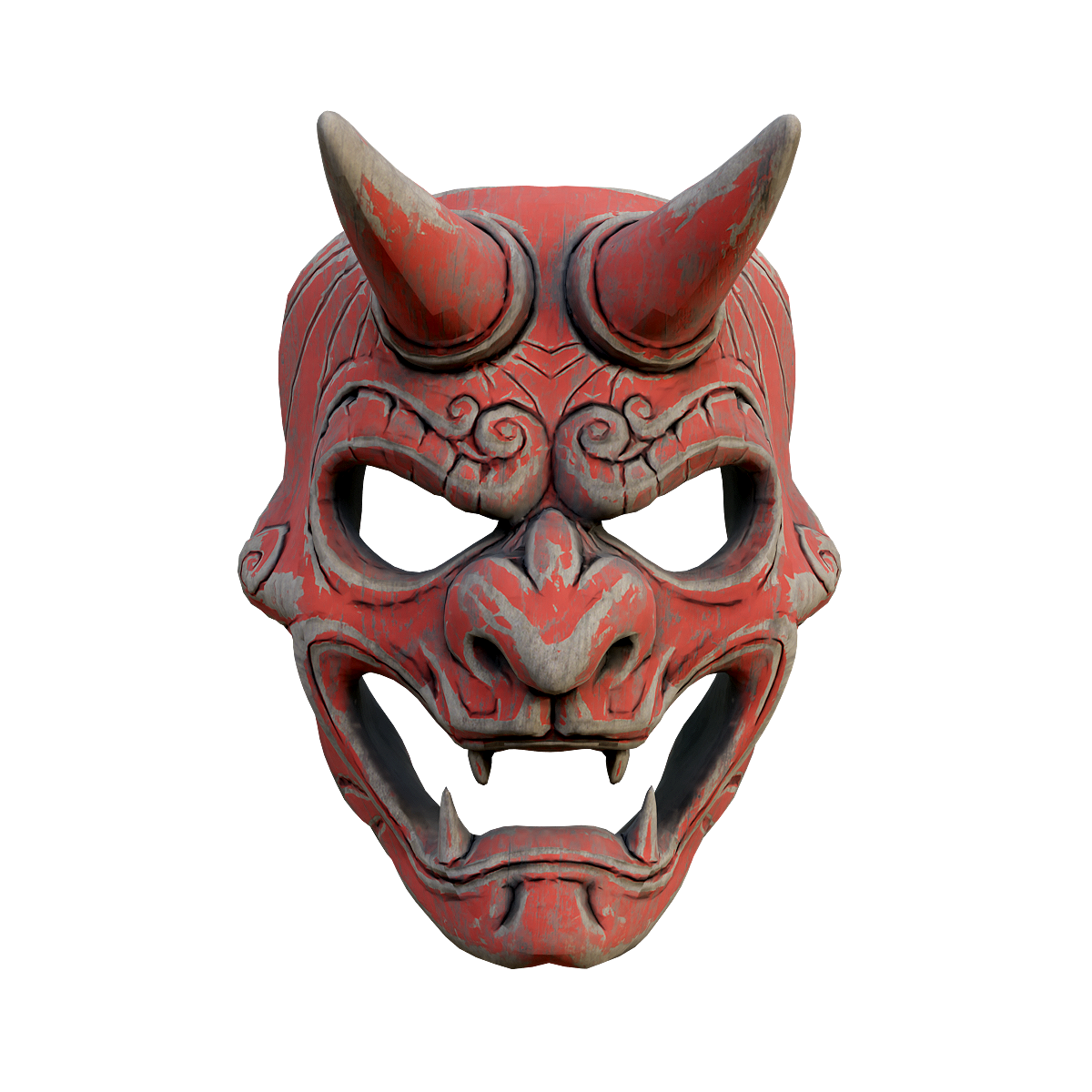 Japanese Ghost Warrior Mask