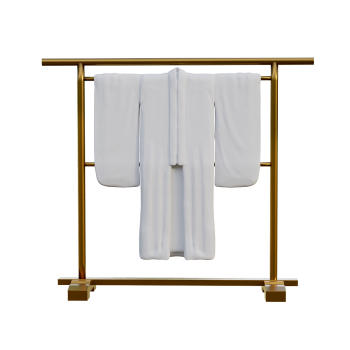 Japanese kimono rack